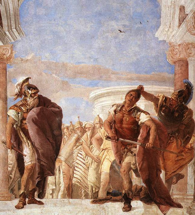 Tiepolo, La colre d'Achille